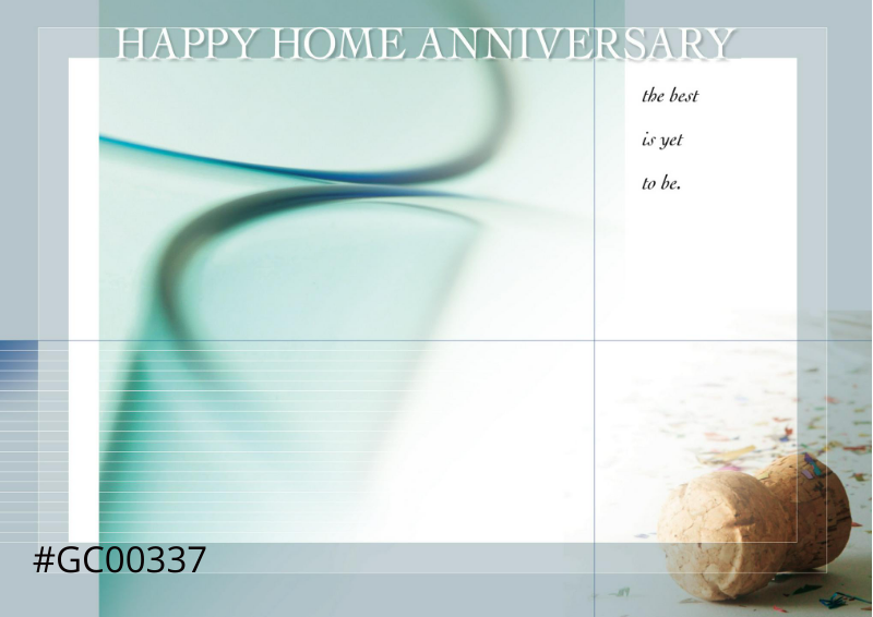 
Home Anniversary/Closing 